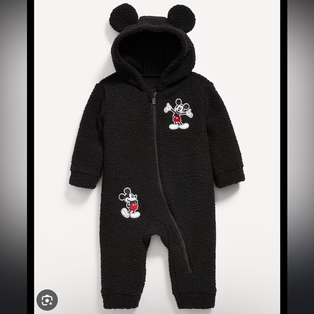 Disney Winnie the Pooh Sherpa Hooded One-Piece for Baby 0/3m